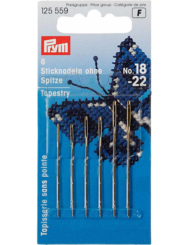 Blunt tapestry needles