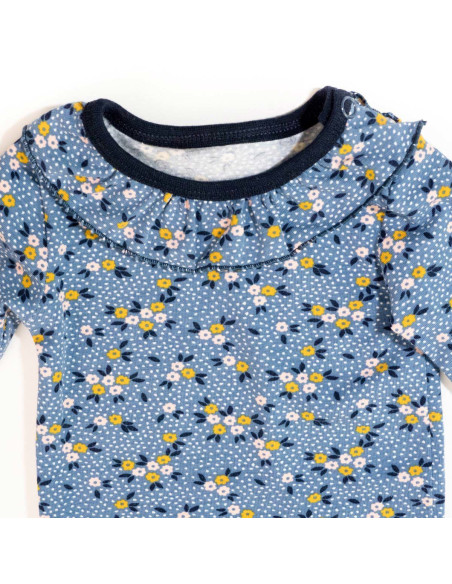 Malmö Baby Bodysuit Pattern - Ikatee
