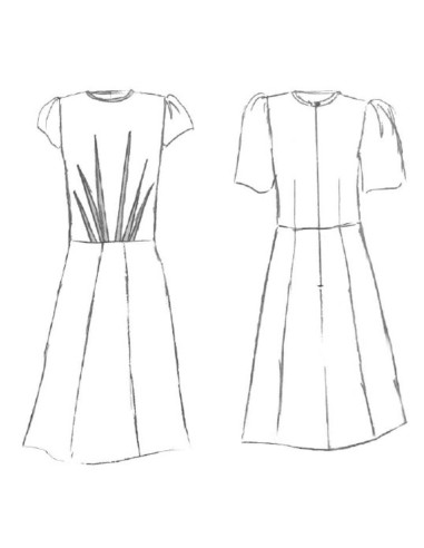Dress pattern, Zenith blouse - Maison Fauve