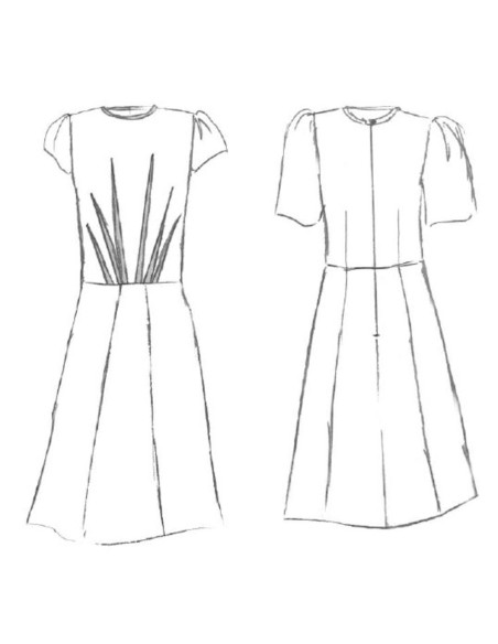 Dress pattern, Zenith blouse - Maison Fauve