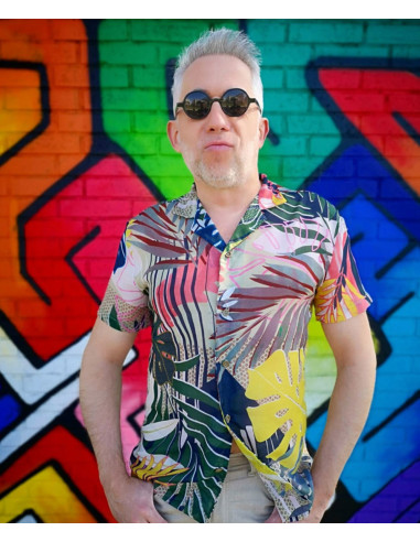 Men's Short-Sleeve Shirt Pattern The Surfer - Les BG