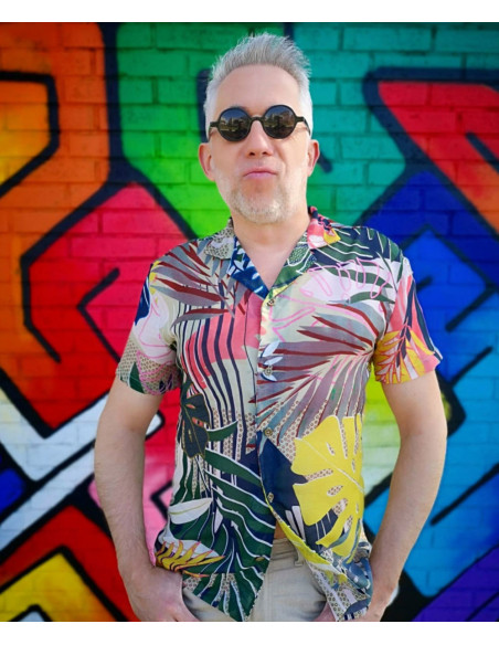 Men's Short-Sleeve Shirt Pattern The Surfer - Les BG
