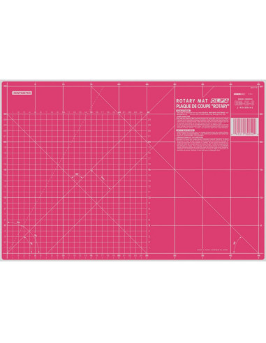 Olfa Patchwork Cutting Mat 30 x 45 cm - Pink