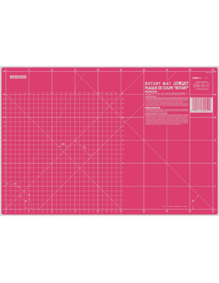 Olfa Patchwork Cutting Mat 30 x 45 cm - Pink
