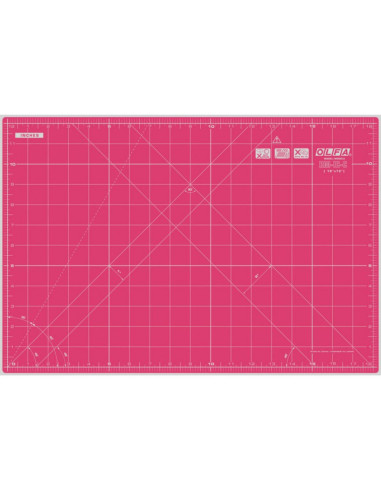 Olfa Patchwork Cutting Mat 30 x 45 cm - Pink