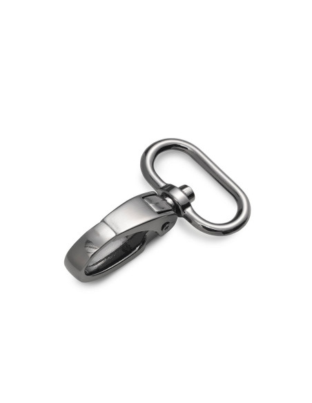 Metal carabiner 25 x 45 mm - Shiny burnished