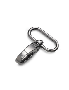 Metal carabiner 30 x 45 mm - Shiny burnished 2