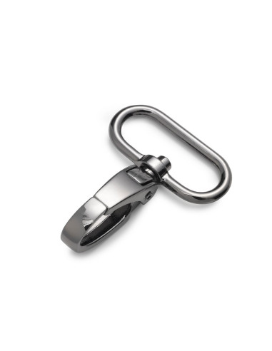 Metal carabiner 30 x 45 mm - Shiny burnished