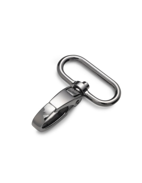 Metal carabiner 30 x 45 mm - Shiny burnished