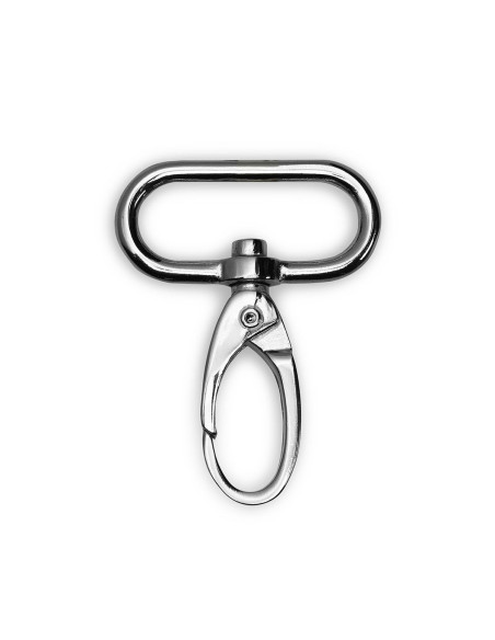 Metal carabiner 30 x 45 mm - Silver