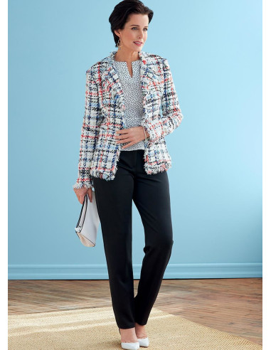 Jacket, dress, top, and skirt pattern - Butterick 6738