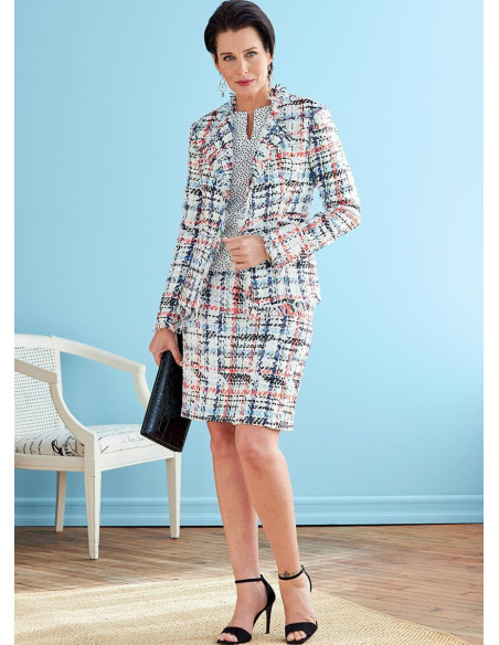 Jacket, dress, top, and skirt pattern - Butterick 6738