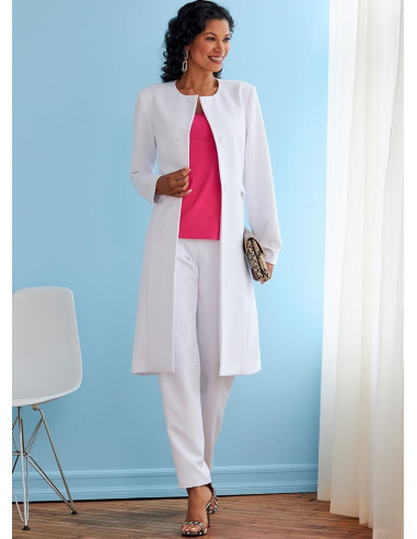 Jacket, coat, top, and pants pattern - Butterick 6740
