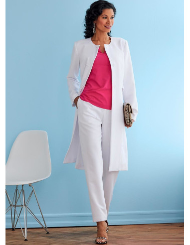 Jacket, coat, top, and pants pattern - Butterick 6740