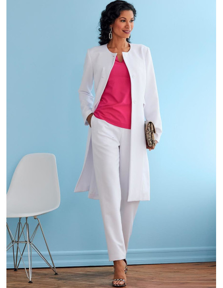 Jacket, coat, top, and pants pattern - Butterick 6740