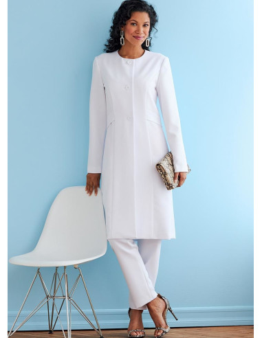 Jacket, coat, top, and pants pattern - Butterick 6740