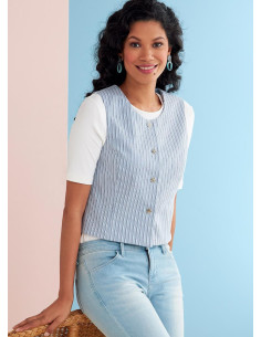 Vest pattern - Butterick 6745