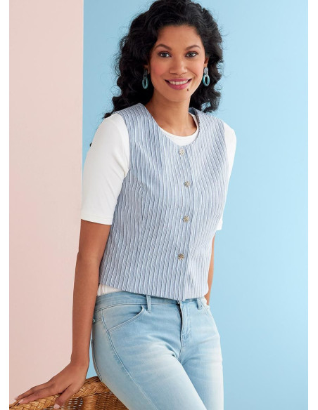 Vest pattern - Butterick 6745