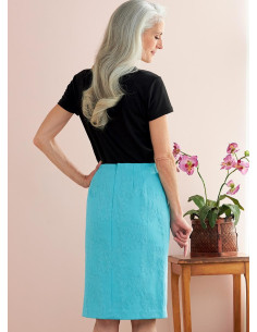 Skirt and belt pattern - Butterick 6746 2