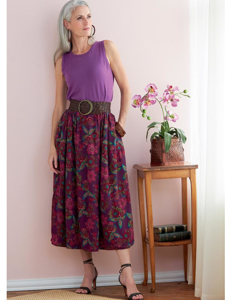Skirt pattern - Butterick 6749