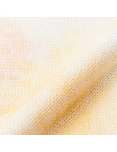 DMC 5.5 Printed Aida Fabric for Embroidery - Sand