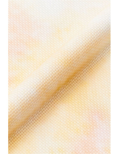 DMC 5.5 Printed Aida Fabric for Embroidery - Sand