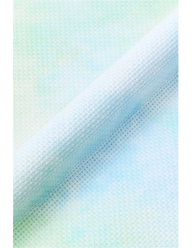 DMC 5.5 Aida fabric printed for embroidery - Morning Dew