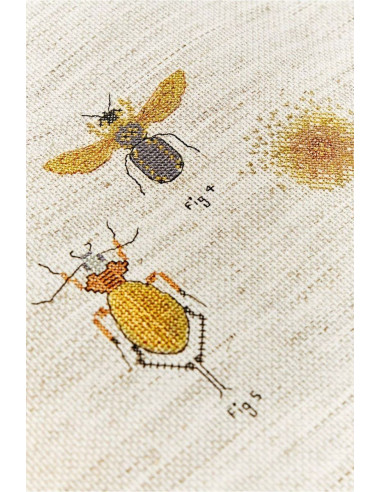 Aida linen fabric 5.5 for embroidery DMC