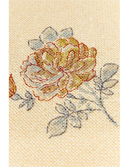 DMC 5.5 metallic Aida fabric for embroidery