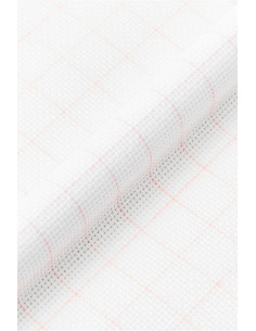 Aida 5.5 Magic Guide Embroidery Fabric DMC - White 2
