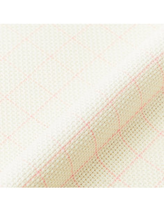Aida 5.5 Magic Guide Embroidery Fabric DMC - Ecru