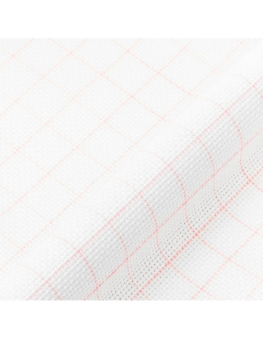 Aida cloth 7.0 magic guide for embroidery DMC - White