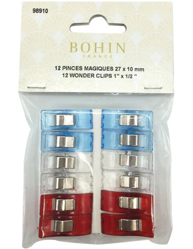 Bohin Magic Clips - 27 mm x 10 mm