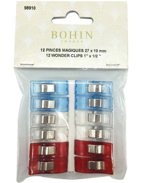 Bohin Magic Clips - 27 mm x 10 mm