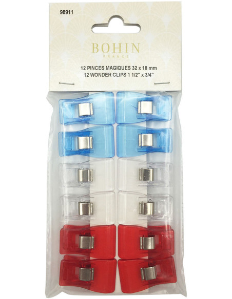 Bohin Magic Clips - 32 mm x 18 mm