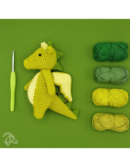 Crochet Kit - Doris the Dragon
