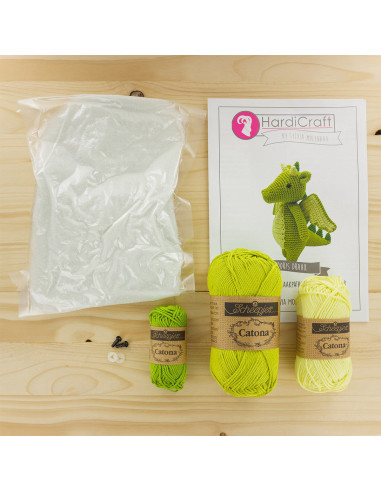Crochet Kit - Doris the Dragon