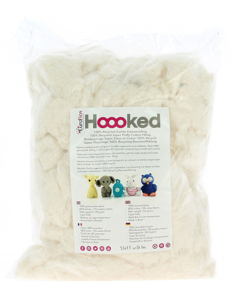 Hoooked Stuffing Fiber 250 g - Ecru