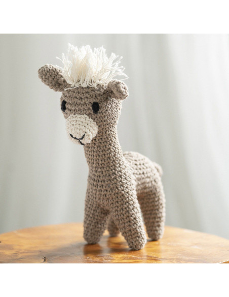 Crochet kit - Laurie the llama