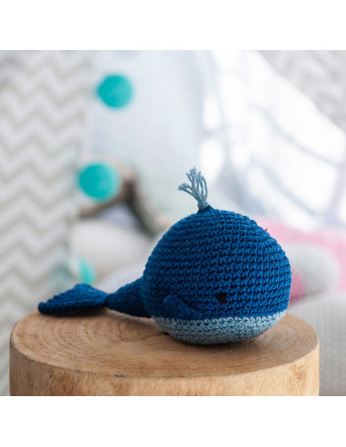 Crochet kit - Pepper the whale