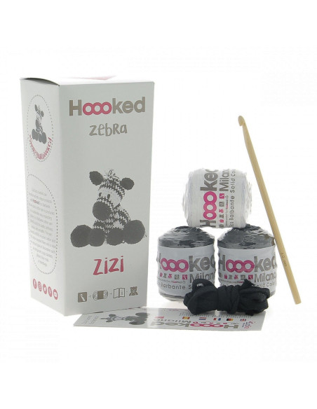Crochet Kit - Zizi the Zebra