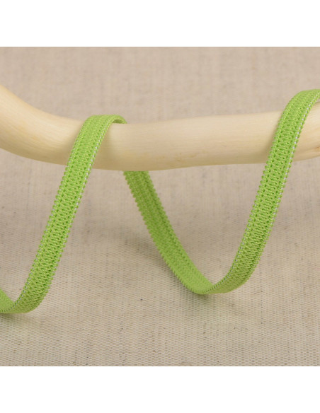Soft elastic 5 mm - Anise green