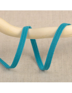 Soft elastic 5 mm - Turquoise blue
