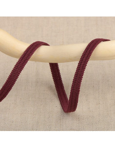 Soft elastic 5 mm - Plum