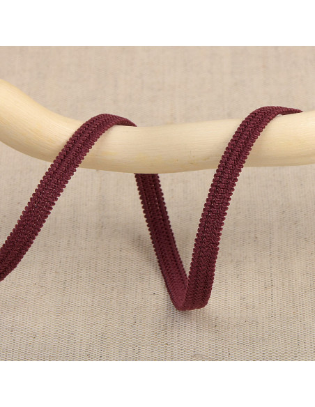 Soft elastic 5 mm - Plum