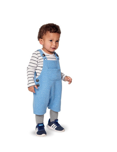 Overall and shorts pattern - Burda 9295