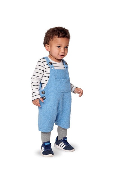 Overall and shorts pattern - Burda 9295