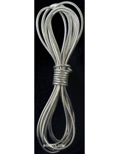 Round elastic - Silver