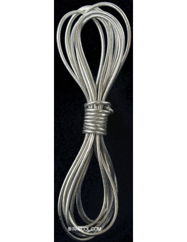 Round elastic - Silver