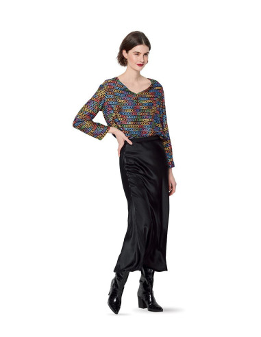 Blouse and Dress Pattern - Burda 6155